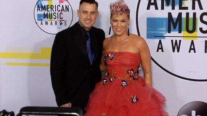 Pink and Carey Hart 2017 American Music Awards Red Carpet