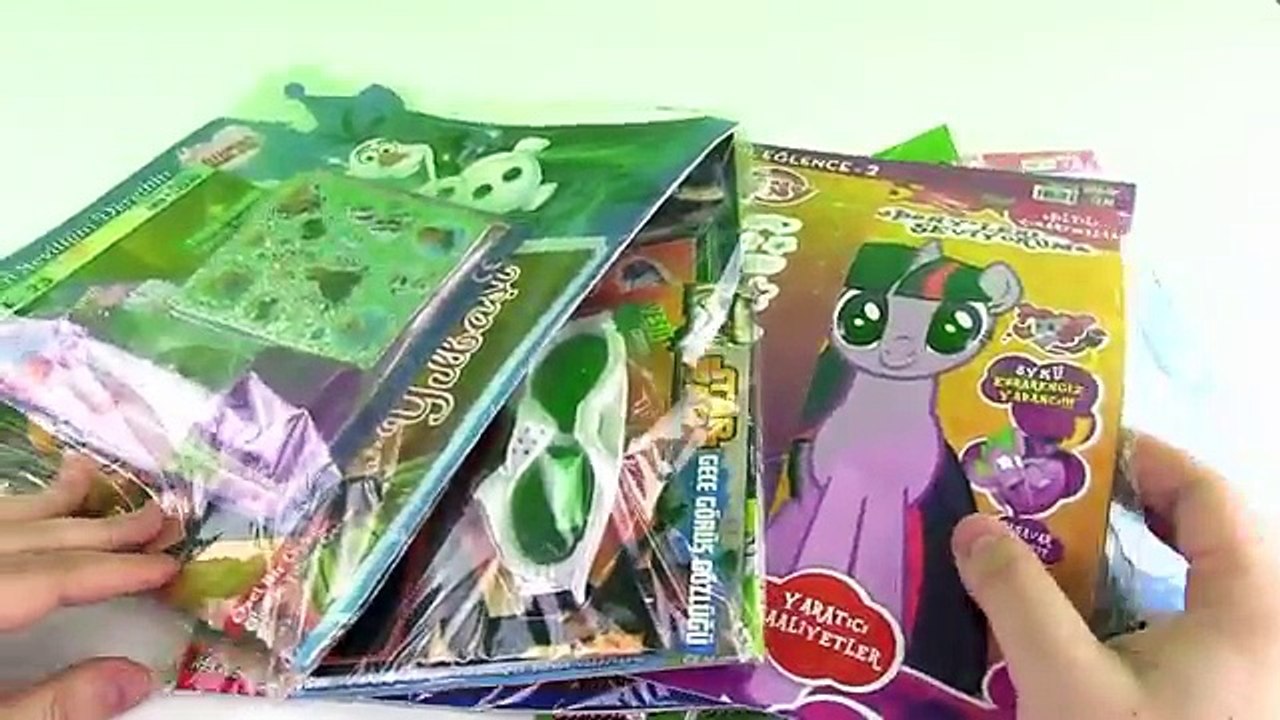 Ben 10 Disney Prenses Frozen Marvel My Little Pony Star Wars Oyuncak Hediyeli Dergi Açımı