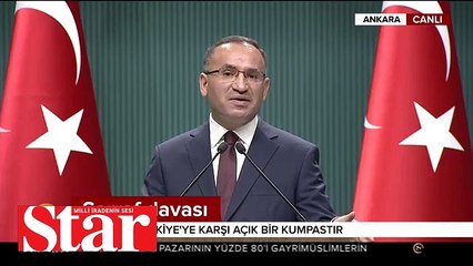 Başbakan Yardımcısı Bozdağ'dan Sarraf davasına ilişkin: Türkiye'ye dönük siyasi bir kumpastır