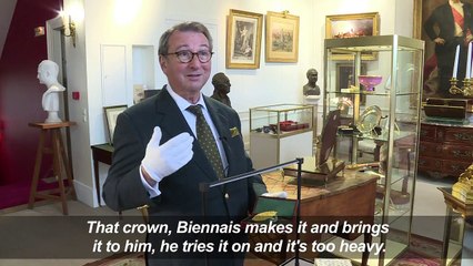 بيع ورقة ذهبية من تاج نابليون في المزاد.. لن تصدق سعرها