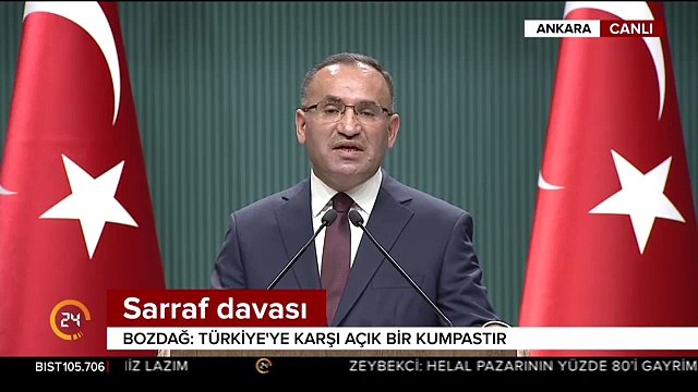 Başbakan Yardımcısı Bozdağ Sarraf davasına ilişkin: Türkiye ye dönük siyasi bir kumpastır