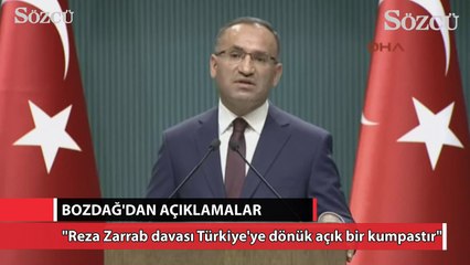 Bozdağ: Türkiye'ye dönük açık bir kumpastır