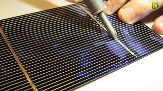 [Natalex] Полный процесс изготовления солнечной панели своими руками.