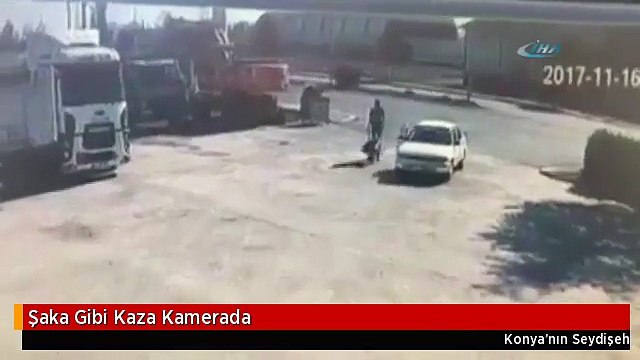 Şaka Gibi Kaza Kamerada