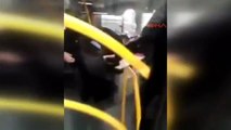 İETT otobüsünde dehşet anları: Şoför yolculara bıçak çekti