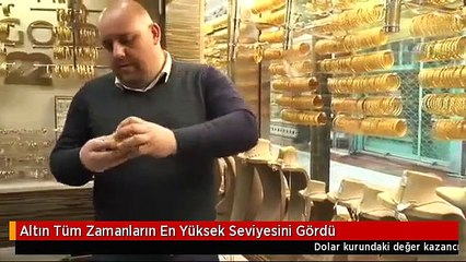 Altın Tüm Zamanların En Yüksek Seviyesini Gördü
