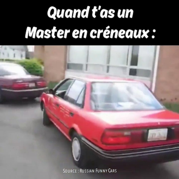 Quand tu as un Master en créneaux...