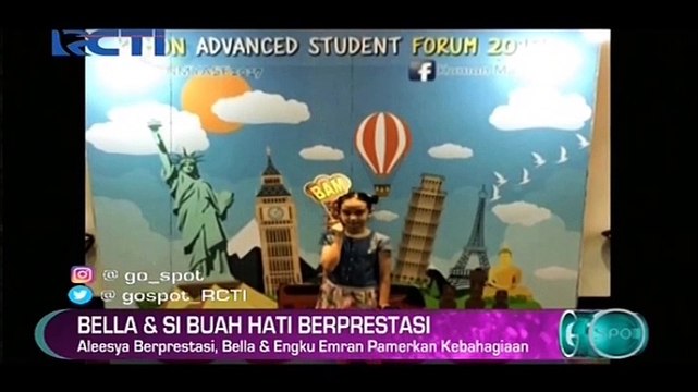 Aleesya Berprestasi, Bella & Engku Emran Pamerkan Kebahagiaan