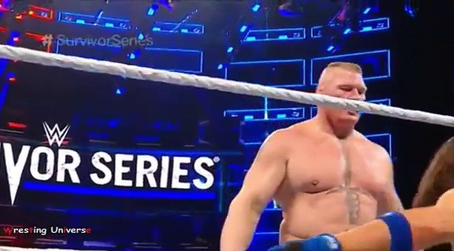 Brock Lesnar Vs Aj Styles Full Match - Survivor Series 2017 - WWE SURVIVOR SERIES 19 November 2017