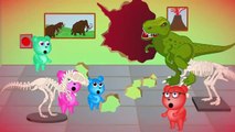 Mega Gummy Bear Learning Colors Ice Cream Toys Finger Family Nursery Rhymes for kids Toys Fun