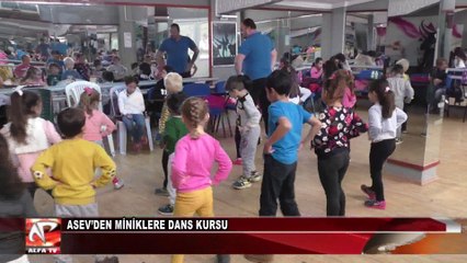 ASEV’den Miniklere Dans Kursu