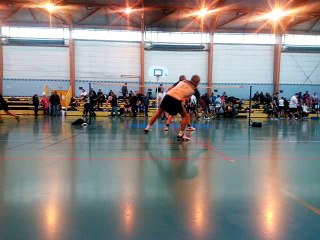 1er set du dernier match de Thierry et David au tournoi loisir de Landrecies