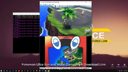 CITRA 3DS - Pokemon Ultra Moon ( Full Speed ) with LINK DOWNLOAD