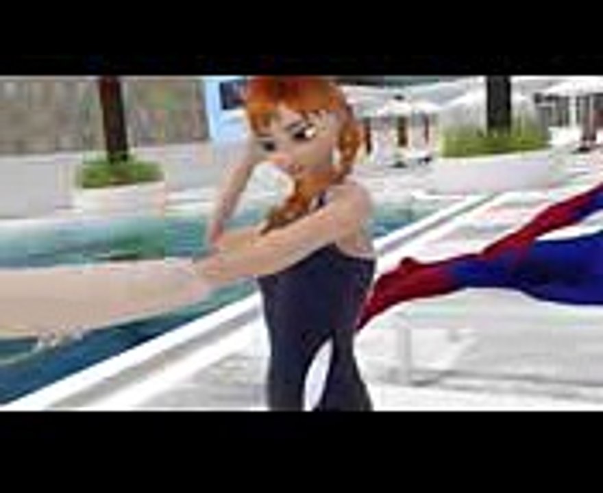 Spiderman & Anna Kiss! Elsa's Loud Fart! (Superheroes)