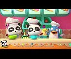 ❤ Baby Panda Donut Shop  Animation & Kids Songs collections For Babies  BabyBus