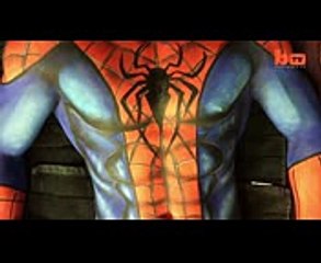 KA-POW! Makeup Artist Transforms Into Comic Book Characters