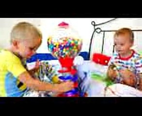 Funny Kids Walk Through the Wall - Kids Prank their Mommy, Family Fun Toy for Kids