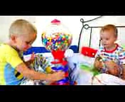 Funny Kids Walk Through the Wall - Kids Prank their Mommy, Family Fun Toy for Kids