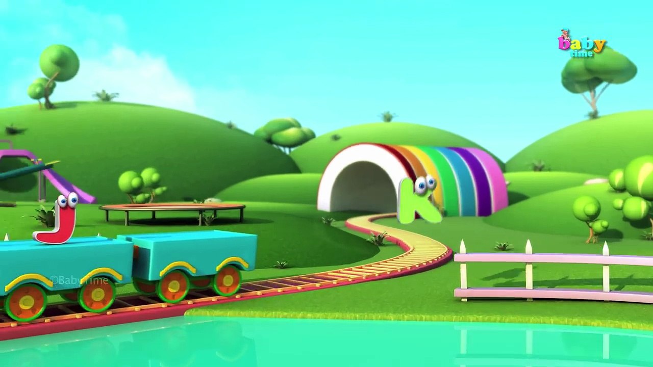 Red Alphabet Train | Scary ABC | Alphabet Adventure With Red Train | Educational Video For Kids