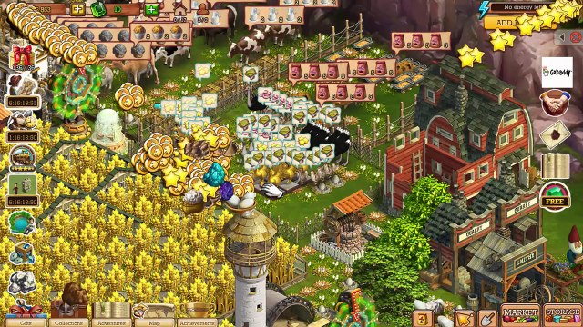 Klondike Visit Yukon Bank Open Golden Obelisk and Gift Feed animals Exchange Collection Level 44