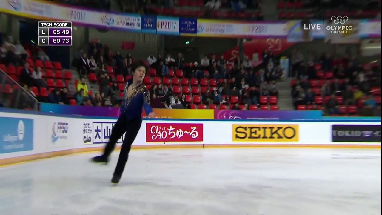 Shoma Uno FS 2017 Internationaux de France