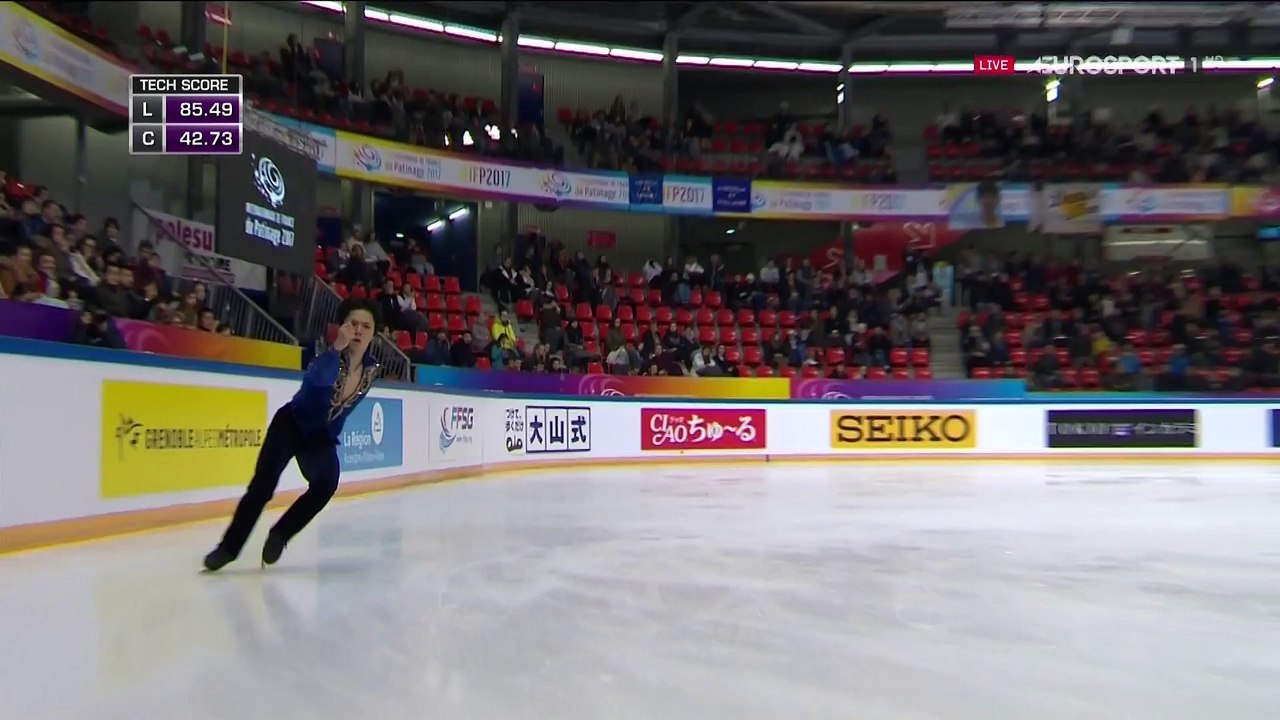 Shoma Uno FS 2017 Grand Prix France