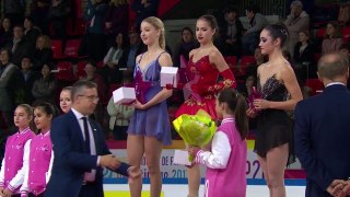Victory Ceremony Ladies 2017 Grand Prix France