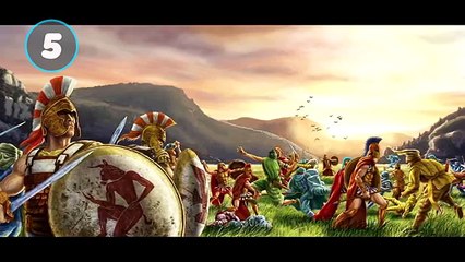 Los 5 Mejores Guerreros de la Historia