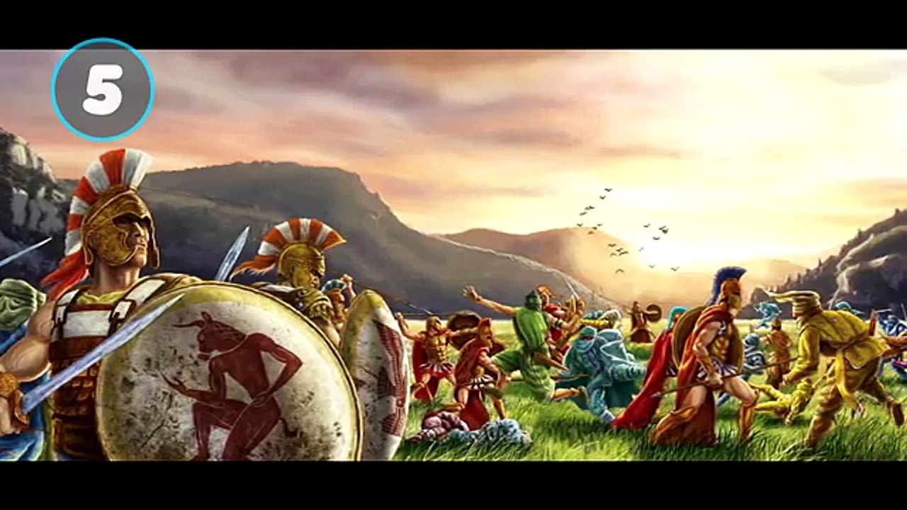 Los 5 Mejores Guerreros de la Historia