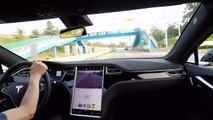 [한국에서 테슬라 타기] Tesla Model S Review 1_스마트 에어 서스펜션과 자동주차