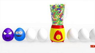 Learn Colors with Surprise Eggs Blender for Kids Children Toddlers   Learn Colours For Kids