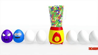 Learn Colors with Surprise Eggs Blender for Kids Children Toddlers - Learn Colors For Kids