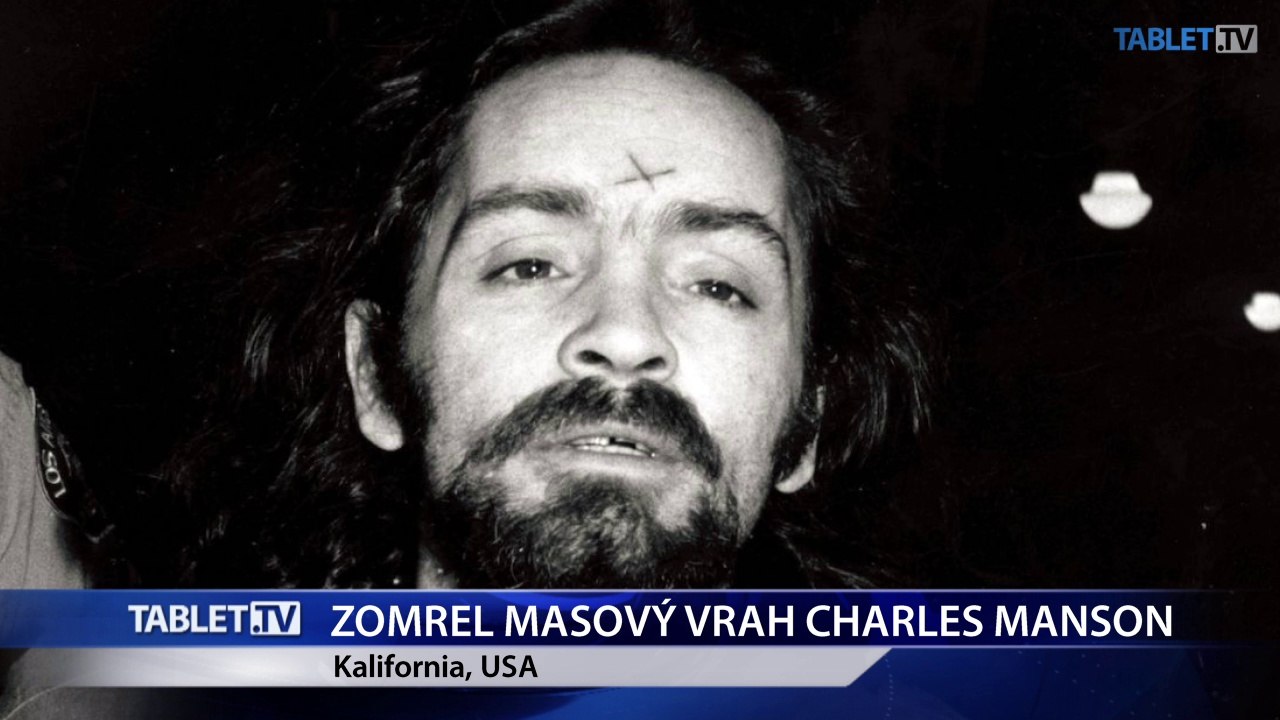 Zomrel americký zločinec Charles Manson