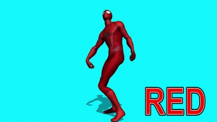 Learn Colors With SPIDERMAN Funny Videos - Learn Colors For Kids - 3D CARTOON BABY