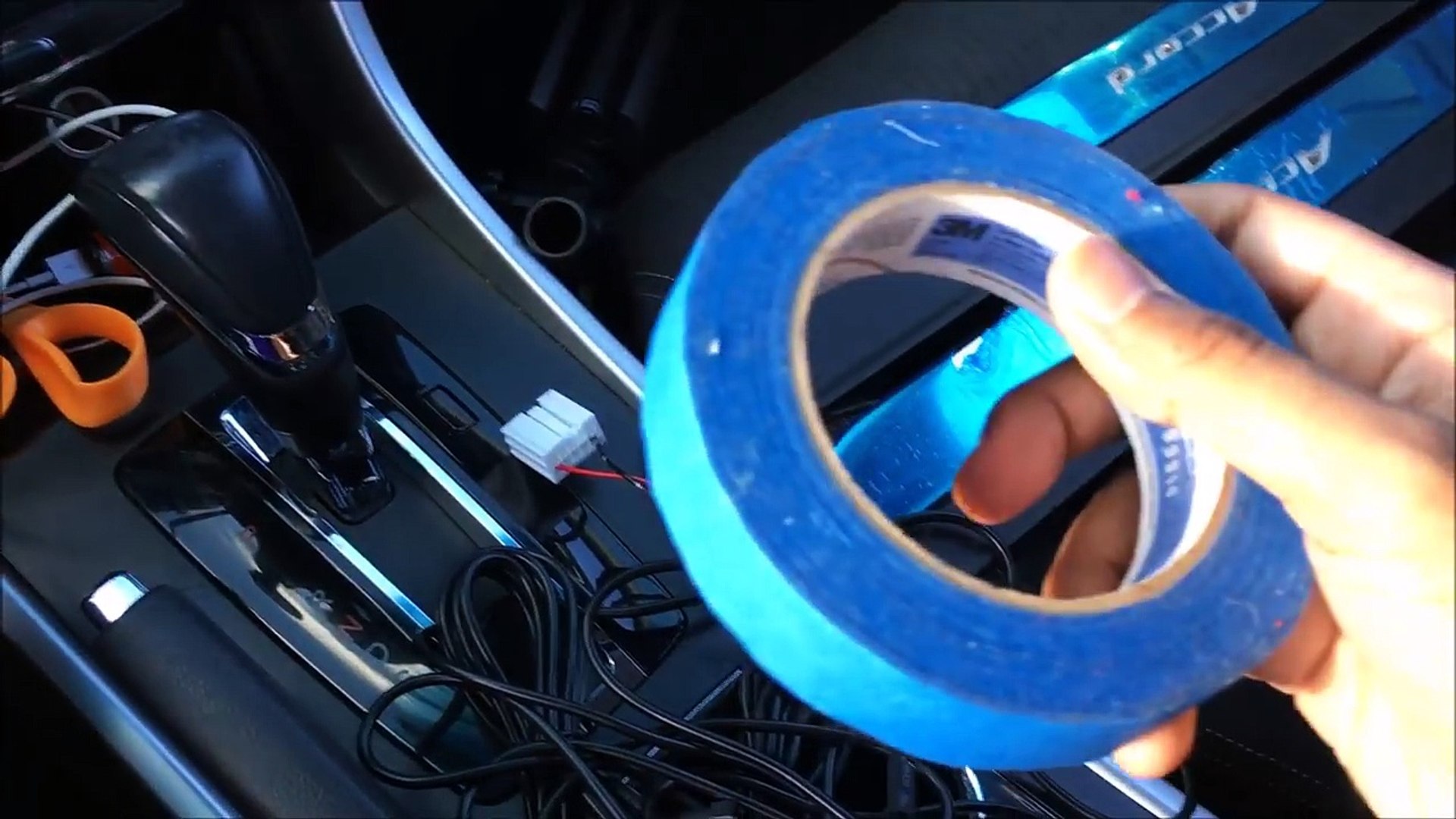 How To Install Honda Accord Led Door Sills Easy Video Dailymotion