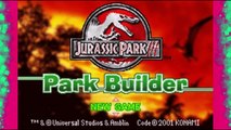 A Park Is Born || Jurassic Park - Park Builder (GBA) [ Jurassic Park Month ]