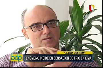 Fenómeno de “La Niña Costera” incide en sensación de frío en Lima