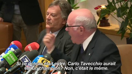 Italie/Football: Tavecchio en colère après sa démission