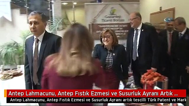 Antep Lahmacunu, Antep Fıstık Ezmesi ve Susurluk Ayranı Artık Tescilli
