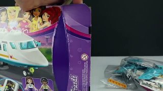 Lego Friends Heartlake Private Jet Playset Unboxing and Play