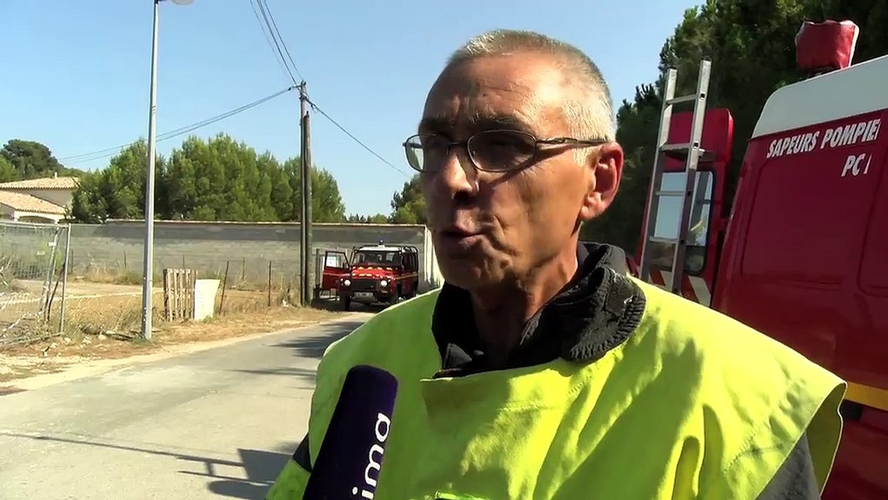 Le Capitaine Serge Piacentini au micro d'Ulrich Téchené