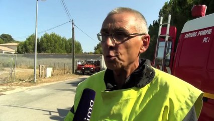 Le Capitaine Serge Piacentini au micro d'Ulrich Téchené