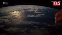 Astronauti i Nasa kap ne kamera momentin kur nje UFO hyn ne planetin tone (360video)