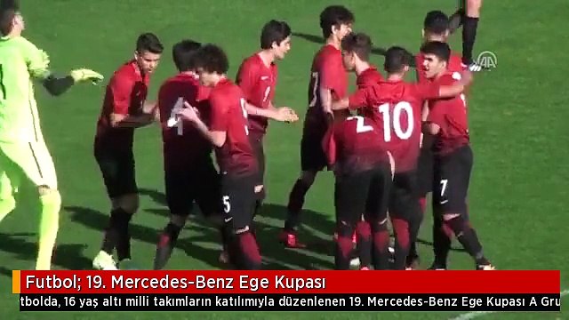 Futbol: 19. Mercedes-Benz Ege Kupası