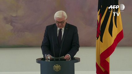 Presidente alemán pide a partidos compromiso para gobernar