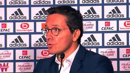 Pour le président de l'OM l'objectif est simple cette saison faire mieux que l'an passé