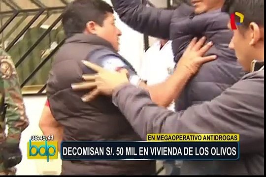 Los Olivos: detienen a policías sospechosos de integrar banda de narcotraficantes