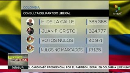 Colombia: H. de la Calle es el candidato presidencial de los liberales