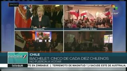 Download Video: Llama pdta. Bachelet a que chilenos participen en elecciones