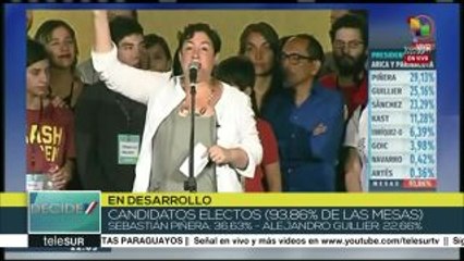 Beatriz Sánchez: Chile quiere cambios, y lo dijo votando
